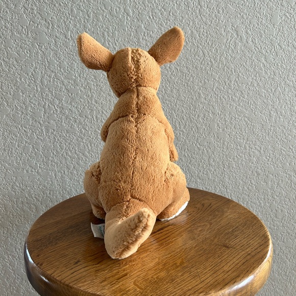 Jellycat Kangaroo Stuffed Animal - Brown and White - Picture 3 of 7